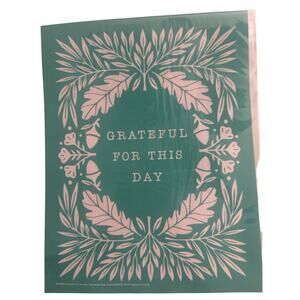 NWT  Grateful For The Day Chalk Couture 8.5 x 11  Reusable Transfer